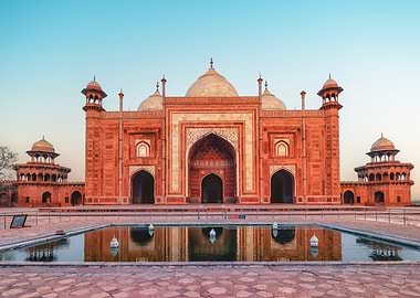 The western building