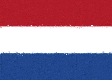 netherlands flag vintage