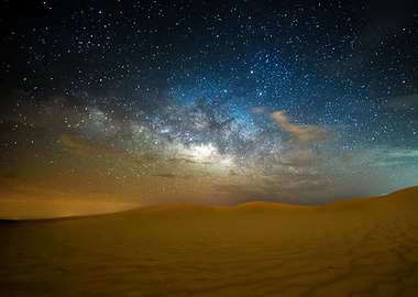 Milky way Shining in the