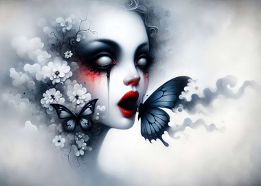 Haunting Dark Beauty Art
