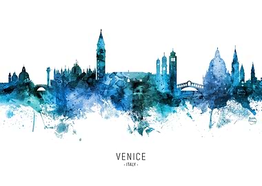 Venice Skyline Italy