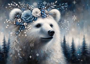 Winter Fantasy Polar Bear