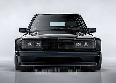 HWA Evo Mercedes 190E Frnt