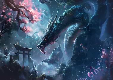 Dragon Japanese Gate