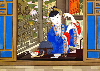 Portrait of a Concubine