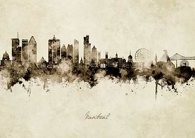 Montreal Skyline Canada