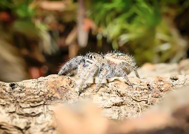 Phidippus texanus spider