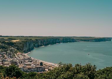 French coastal town Fecamp