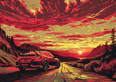 Honda Civic Hatchback car