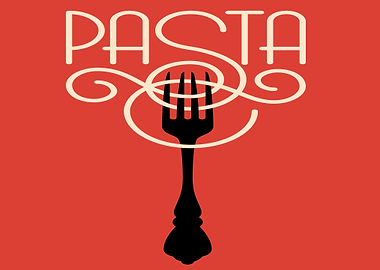 Pasta Cooking Word Art