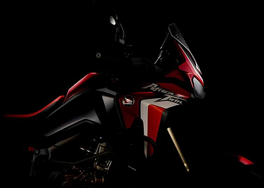 HONDA AFRICA TWIN SIDE