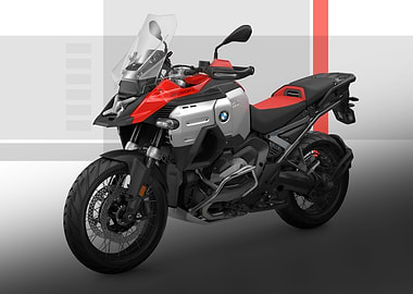 2024 RED BMW GS R1300