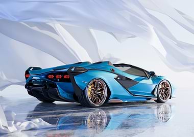 Lamborghini Sian Roadster