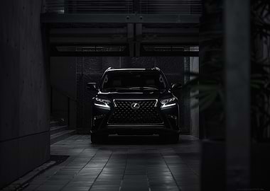 Silhouette Lexus GX