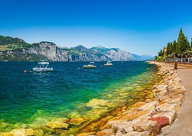 Idyllic Lake Garda View