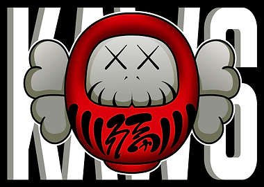 Kaws Daruma