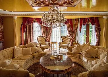 Arabian luxury lounge