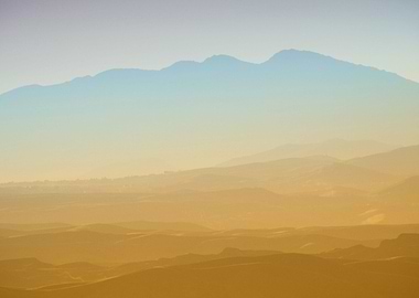 Blue Mountain Yellow Hills