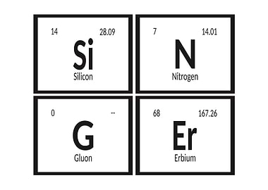 Singer Periodic Table