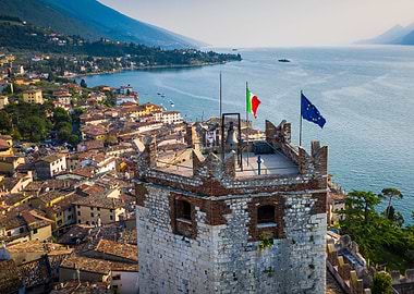 View from Scaliger Castle