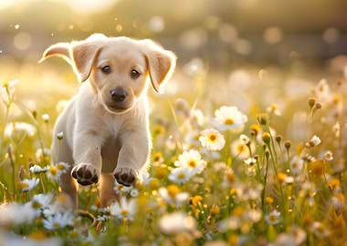 Labrador retriever puppy