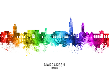 Marrakesh Skyline Morocco
