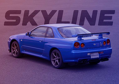Nissan GTR R34 JDM Skyline