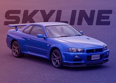 Nissan GTR R34 JDM Skyline