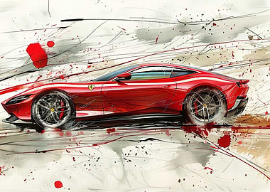 My Ferrari Roma landscape