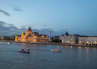 Budapest at Sunset