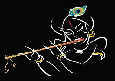 Krishna Graphic