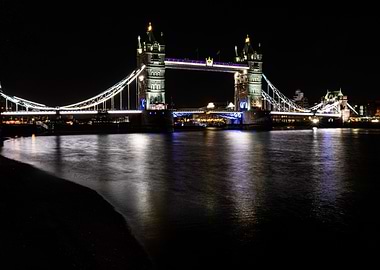 Tower Bridge at night