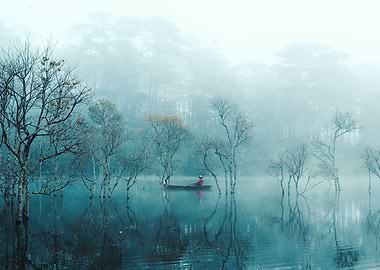 river and fog arts