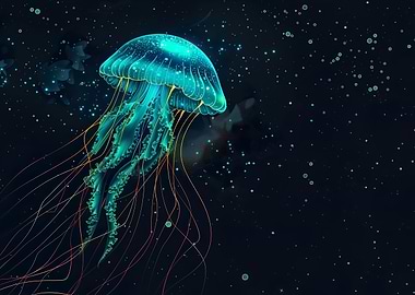Glowing Jellyfish