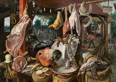 A Meat Stall