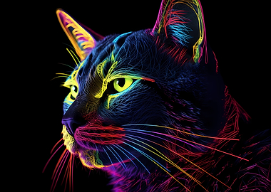 Neon Feline