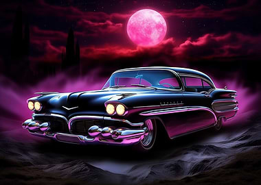 Classic car Pontiac Bonnev