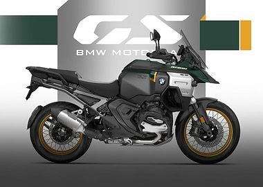 GREEN BMW GS R1300
