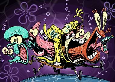 SpongeBob by Miguel Puga
