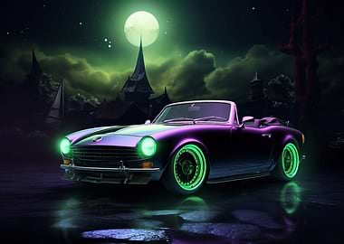 JDM car Honda S800 Cabriol