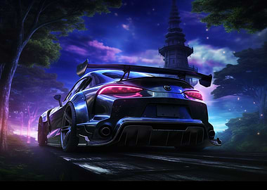 JDM car Toyota Supra RZ