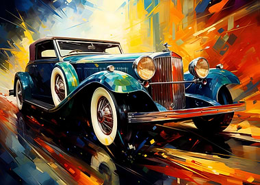 Classic Car Painting