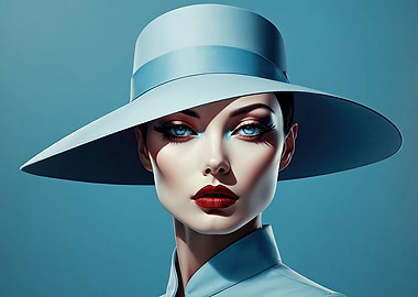 Art Deco Beauty Portrait