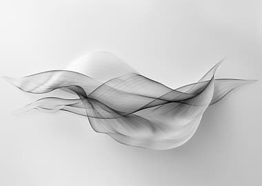 Black White Abstract Art