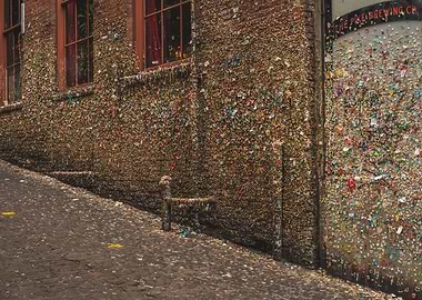 Gum Wall Seattle