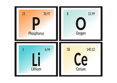 Police Periodic Table