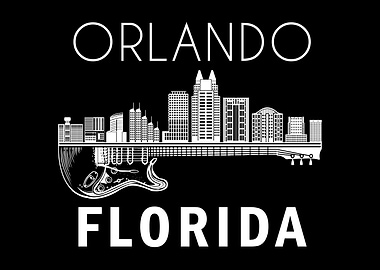 Orlando Florida Skyline