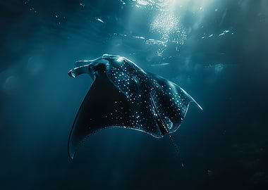 Manta Stingray Ocean