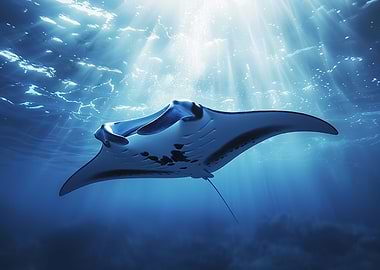Manta Stingray Ocean