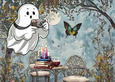 Ghost Photograph Butterfly